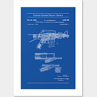 US Patent - Colt Automatic Rifle Posters and Art